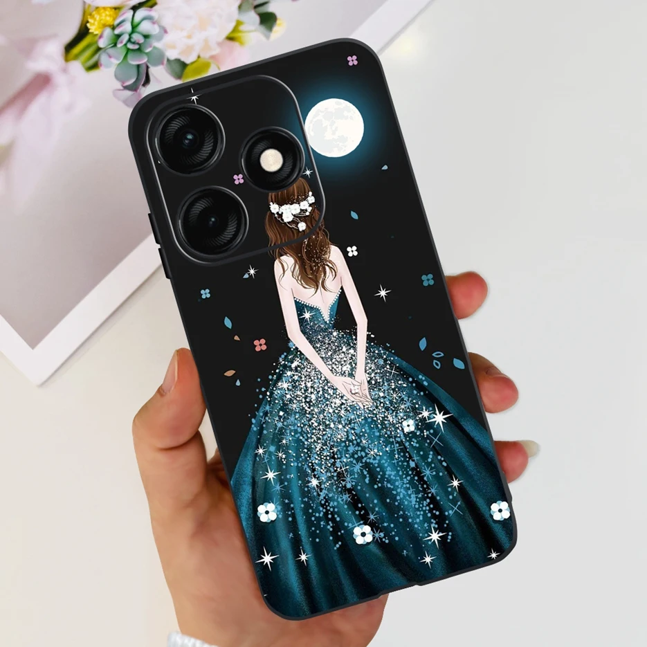 Stylish Shockproof Painted Phone Case with Soft Bumper