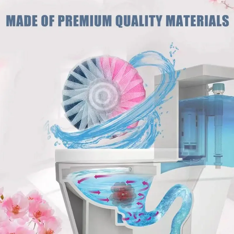 Toilet Cleaner Tablets 30pcs Toilet Tank Cleaners Rose Fragrance Stain Cleaning Deodorization toilet cleaner toilet cleaner tablets