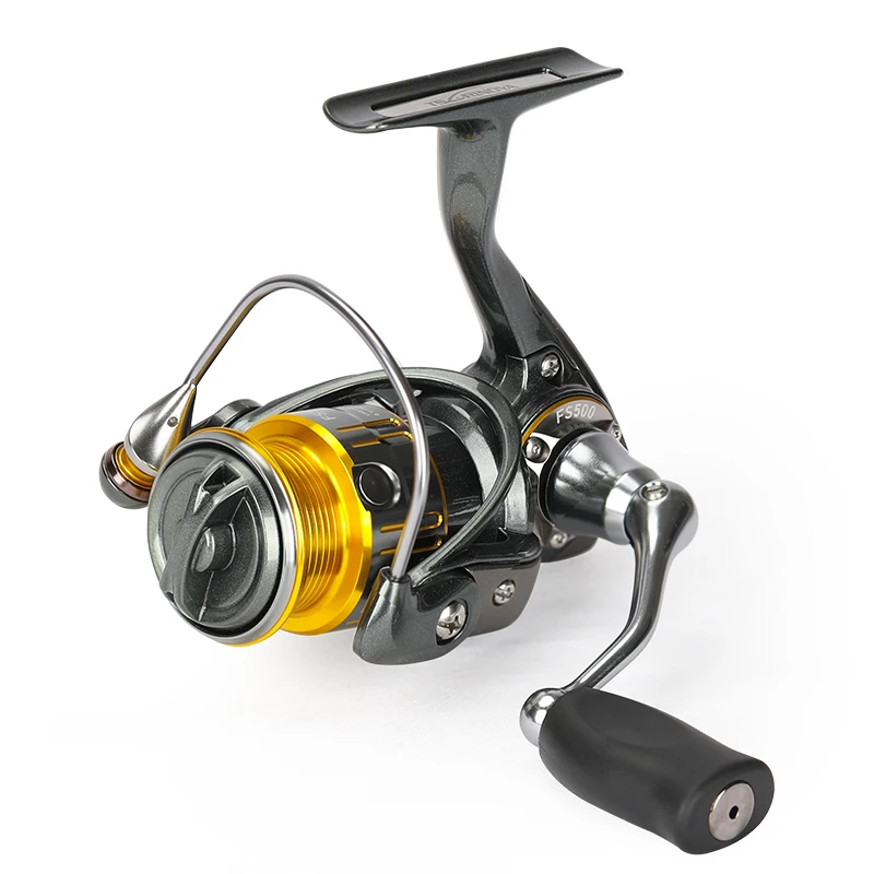 TSURINOYA Bait Finesse Spinning Fishing Reel FS 500 800 1000 Shallow Spool Long Casting 4kg Drag Power 5.2:1 Trout  Game Wheel