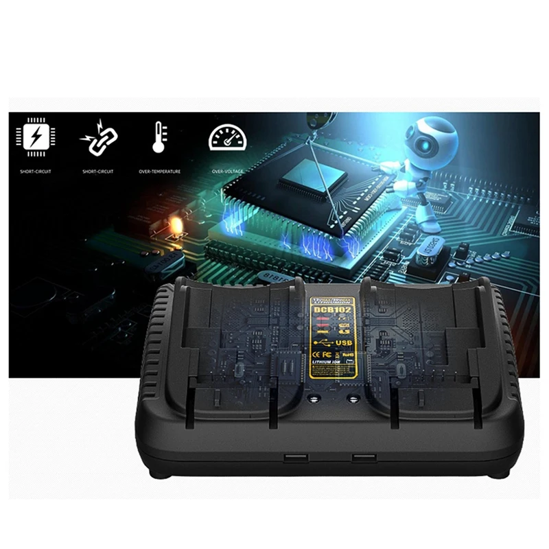 

Зарядное устройство для аккумуляторов DEWALT DC9310 10-20 в Nicd и Nimh DW9057 DC9071 DC9091 DC9096 DE9039 DE9095/9096