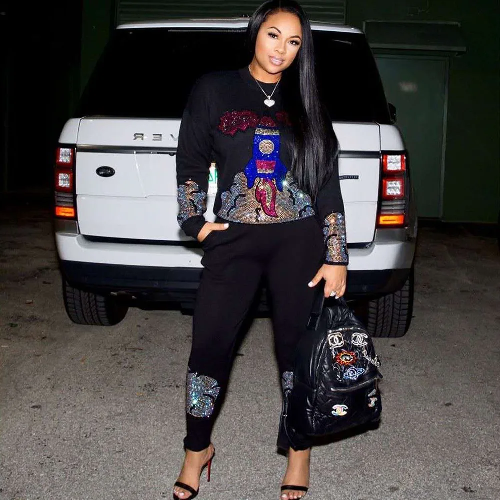 

2 Two Piece Set Fashion Style African Women Print Two Pieces Sets Top And Long Pant Dashiki Bazin Ropa African Clothing