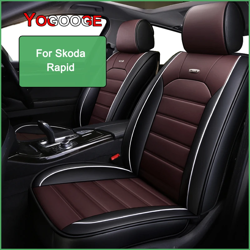 

YOGOOGE чехол на автомобильное сиденье для Skoda Rapid, автомобильные аксессуары для интерьера (1 сиденье)