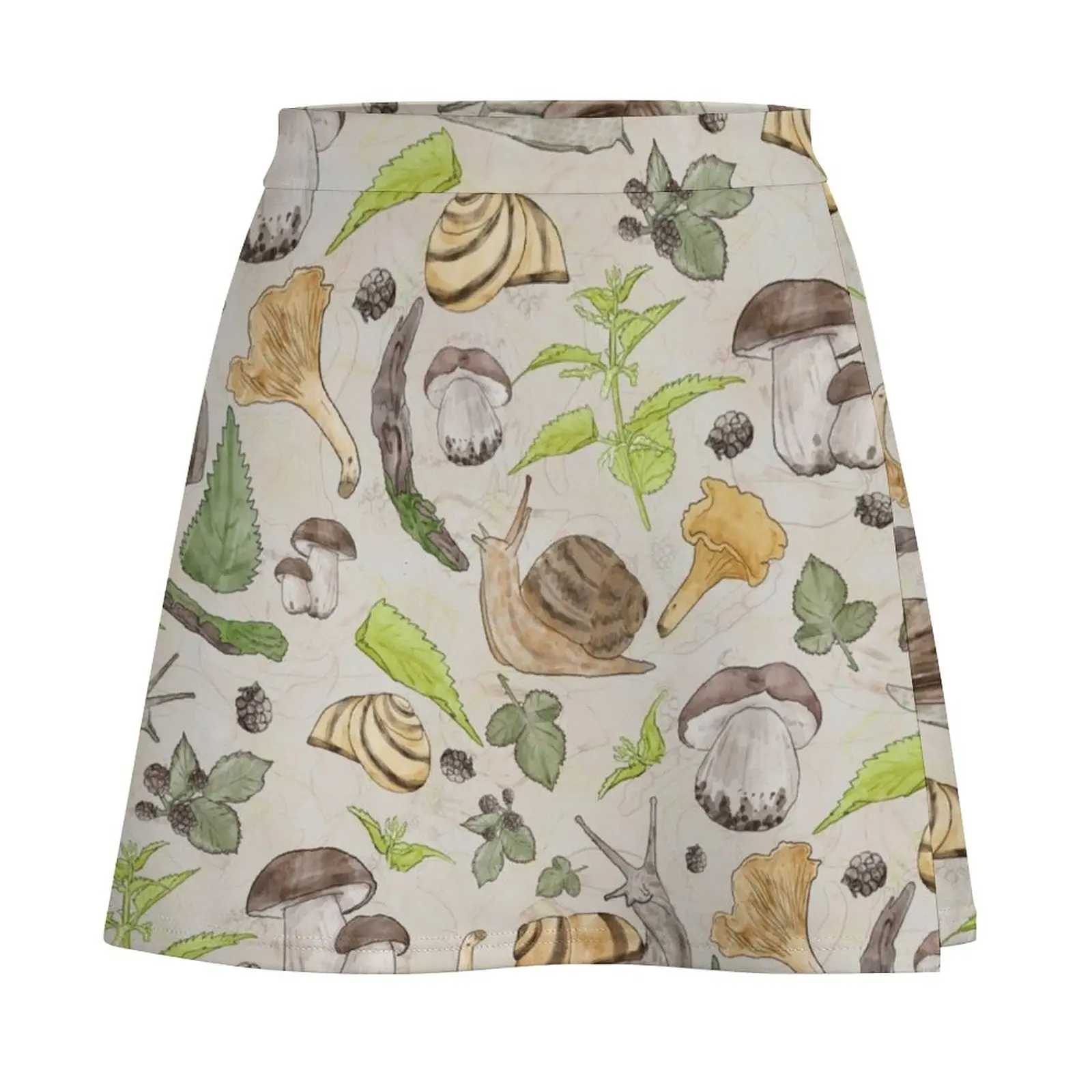 Рисунок 5 - Мини-юбка в Корейском стиле с улиткой в лесу