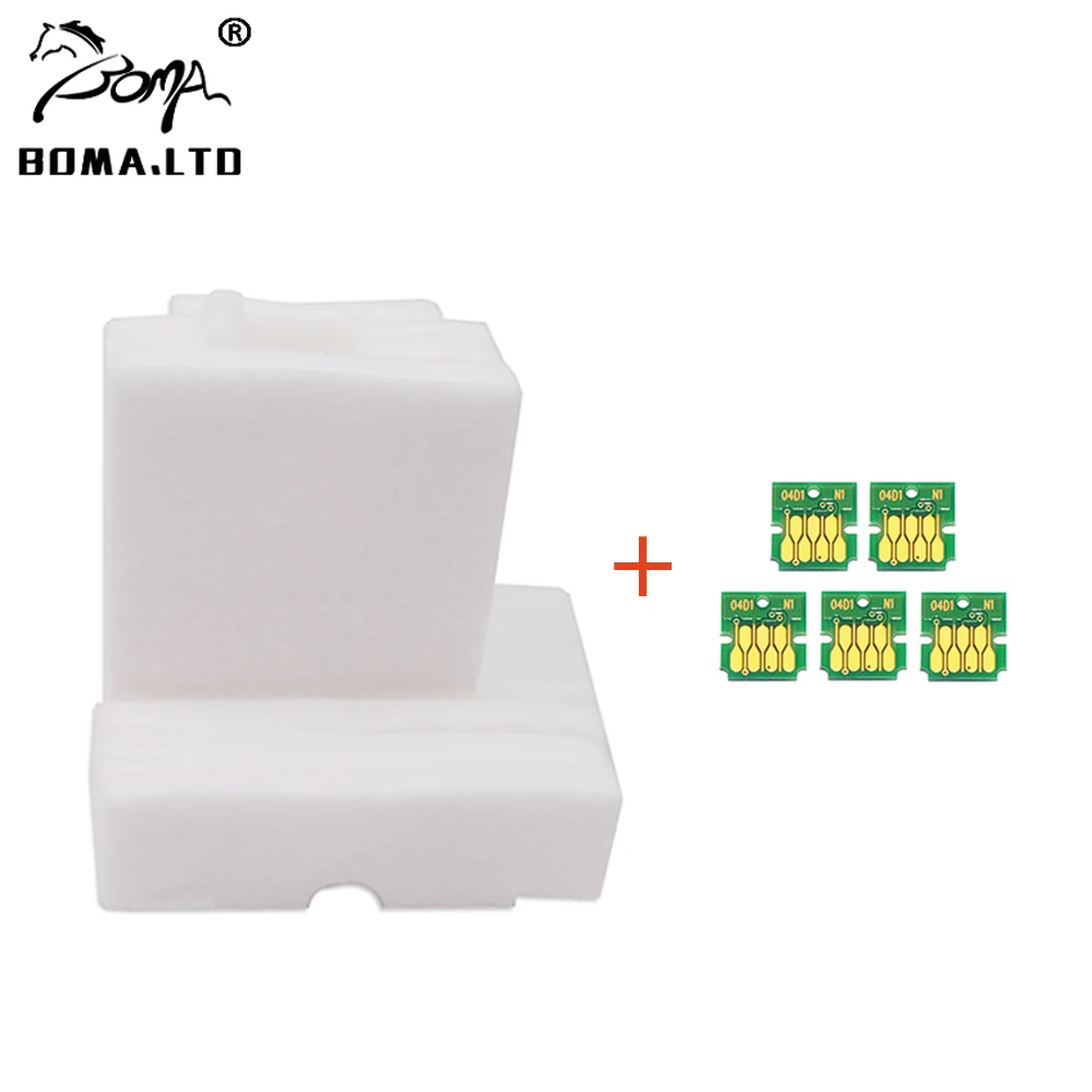 Esponja de depósito para mantenimiento de tinta, almohadilla de desecho para Epson L6170, L6190, L6191, L6171, L6160, L6161, L6168, L6178, L6198, L14150, T04D100, T04D1