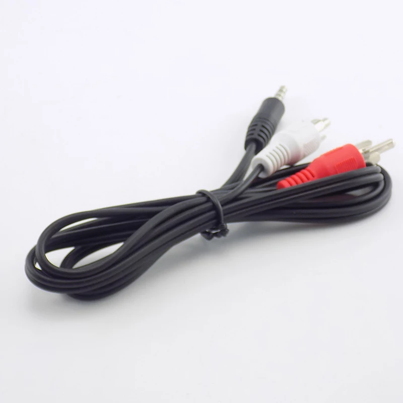  Ŀ ׷ -2 RCA Ŀ AV  ̺, Ʈ TV DVD MP3/MP4 ͽټ ڵ ȯ , 1M 3.5mm
