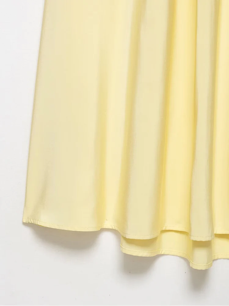 TFMLN Sexy Female Midi Backless Sling Dresses Solid Sleeveless V Neck Party Beach Holiday Hollow Dress Women Summer Elegant