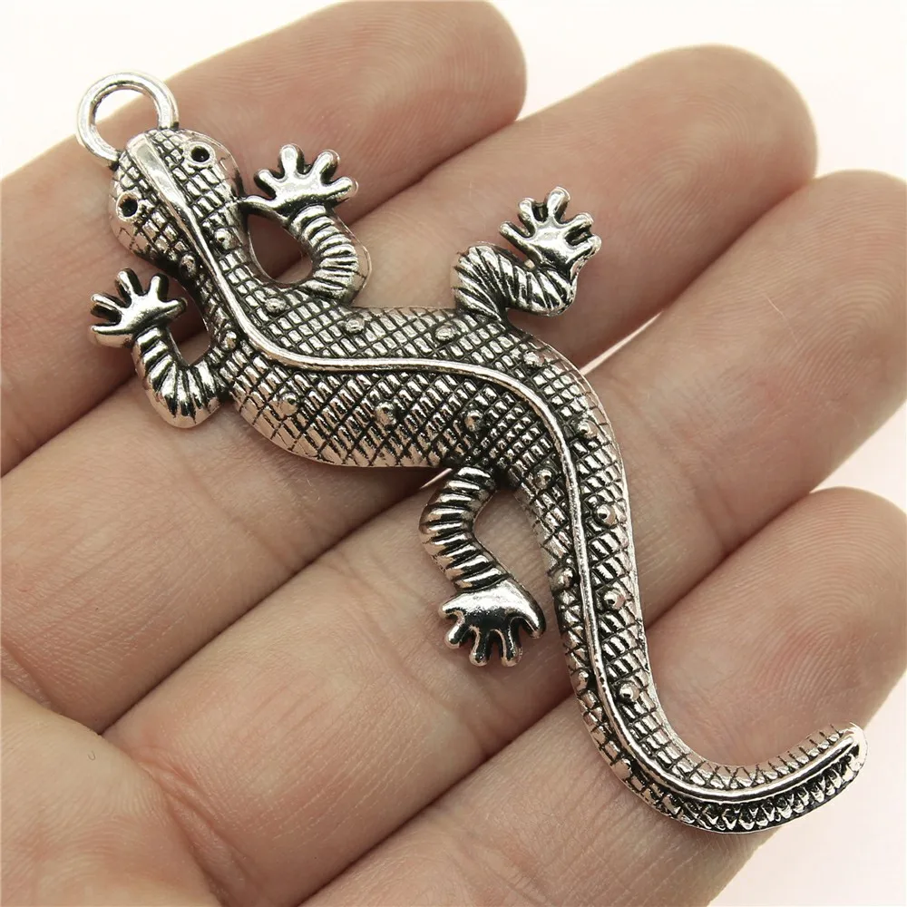 Broche Lézard émeraudes Et Diamants En Argent Et Or 18k
