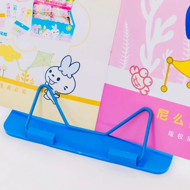 Book stand 1Pc Portable Foldable Adjustable Bookend Stand Reading Book Holder Document Holder Base book holder reading stand