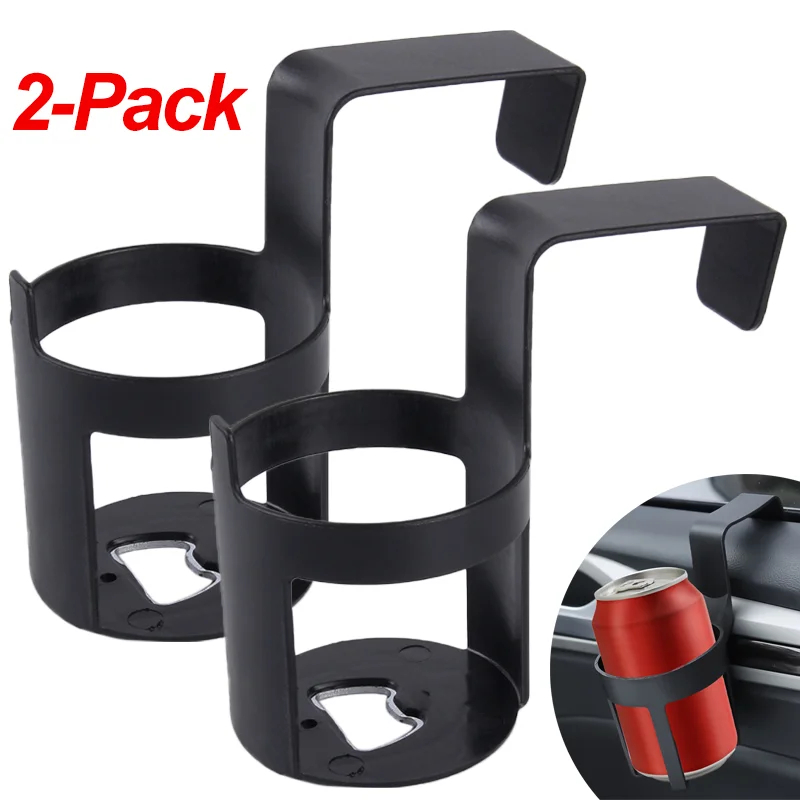 

2pcs Car Truck Door Cup Holder Universal Window Hook Mount Drink Water Bottle Cup Stand Auto Car Interior Supplies Accessories