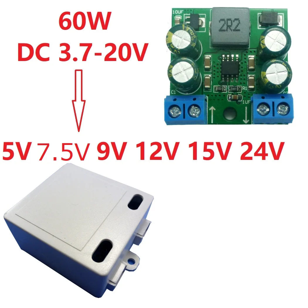 DC / DC-Wandler 12V / 24V Schritt für Schritt bis zu 48V / 5A Volt