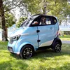 High Speed Small Body Electric Scooter High And Low Speed Switch Enclosed 4 Wheel Car For