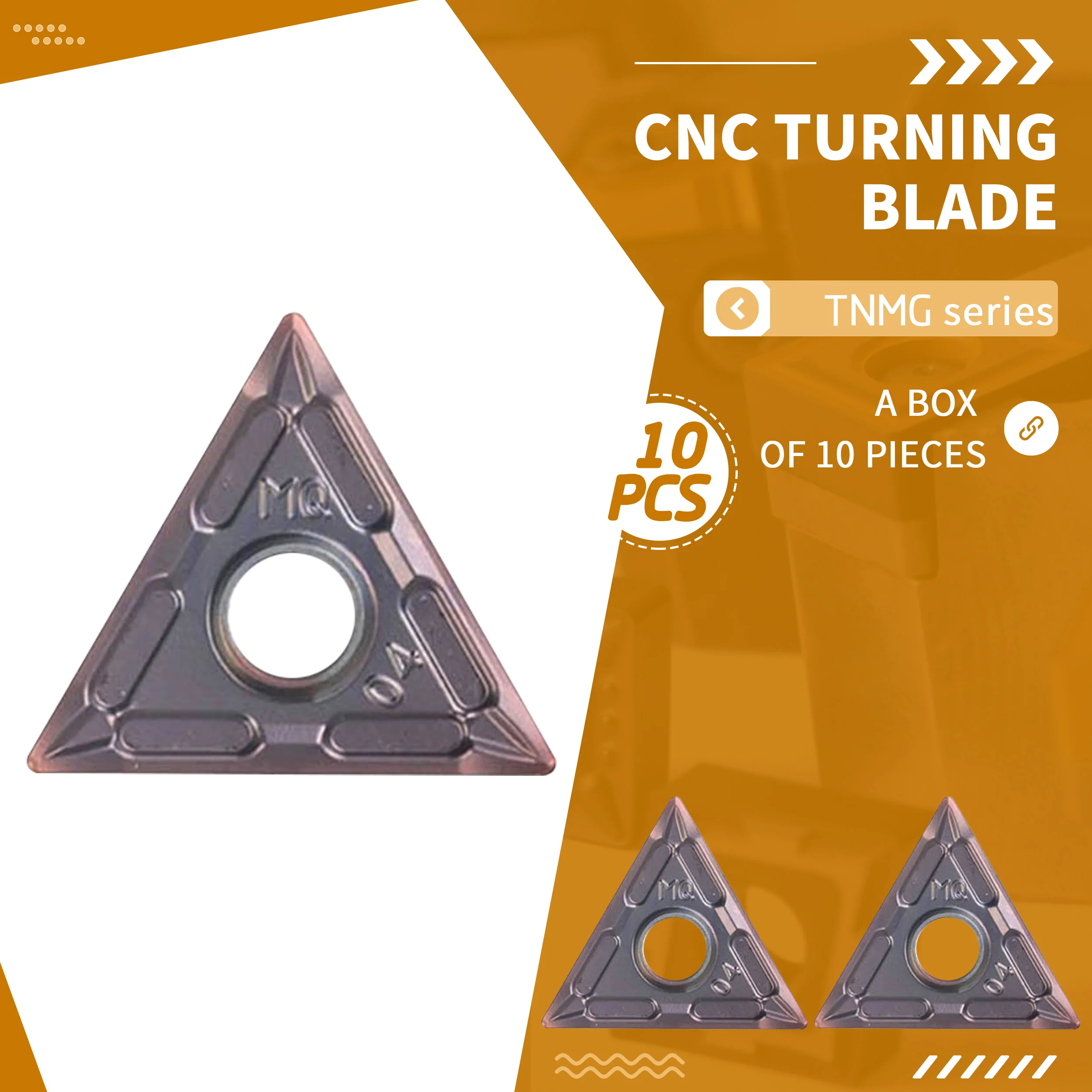 

10 шт., фрезерные пластины для токарного станка с ЧПУ