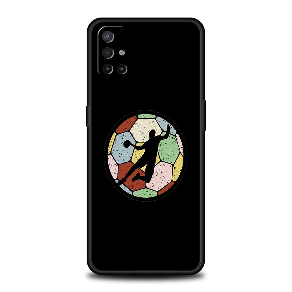 Durable Handball Sport Soft Black Phone Case