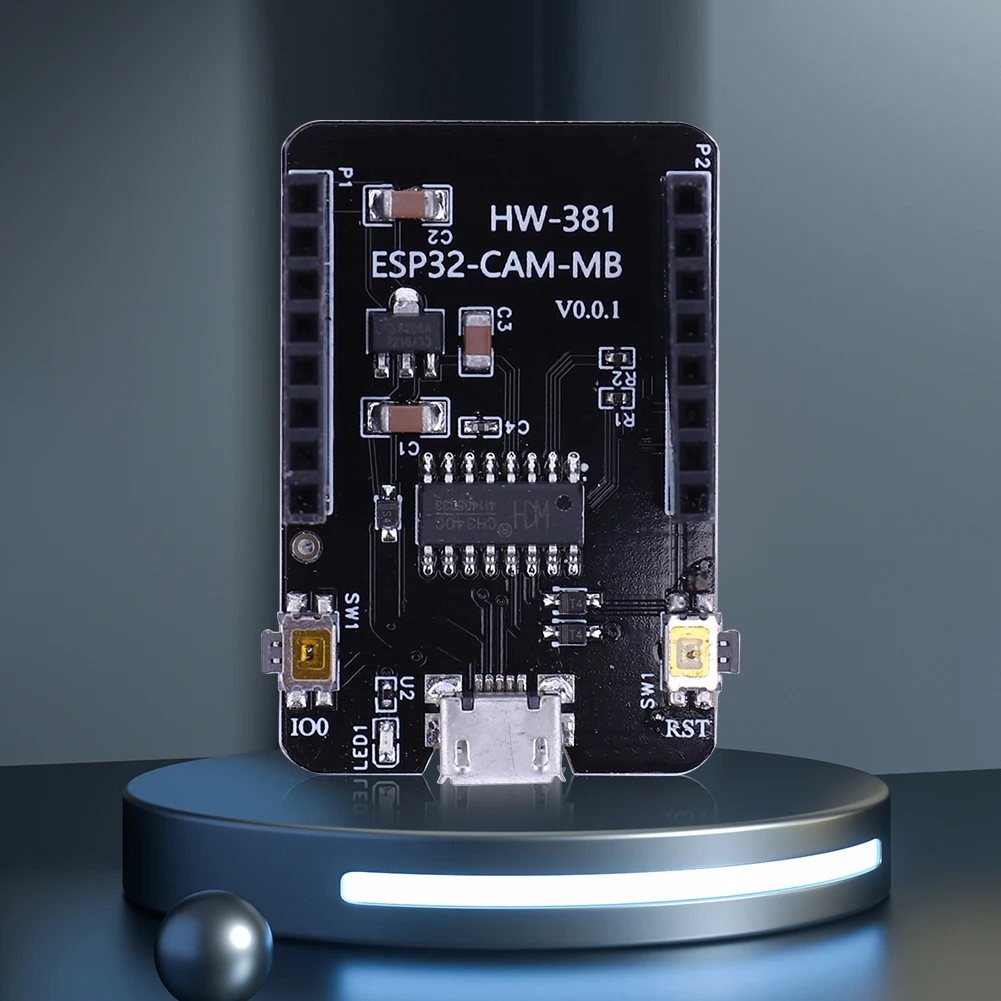 ESP32-CAM-MB Camera Module CH340 Serial To USB Backplane TTL Downloader Module WIFI+Bluetooth-compatible for ESP32-CAM Module