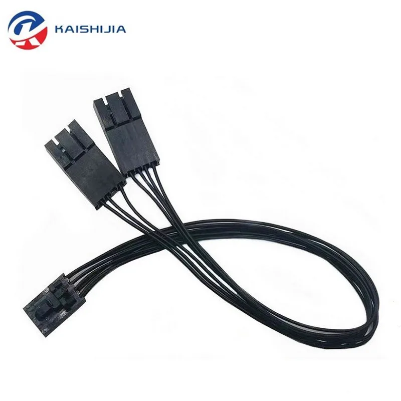 GINTOOYUN 2 Pack 1 To 4 ARGB 5V 3 Pin Female To Four SM 3 Pin