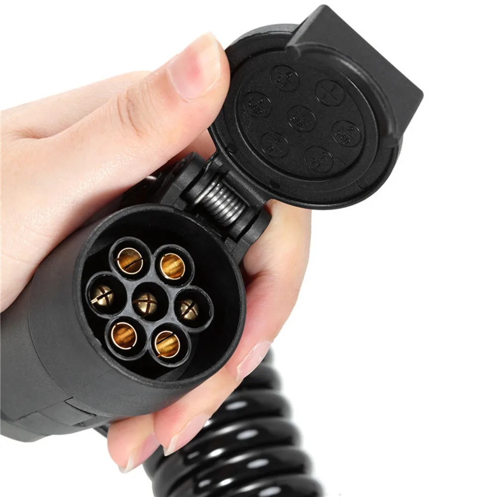 ​Trailer Truck Light Board Extension Cable 3M 7 Pin Caravan Lead Male to Female Wire Plug Socket Extension Cord Wiring