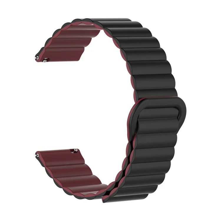 Premium Magnetic Loop Silicone Strap, Universal 20mm-22mm Band