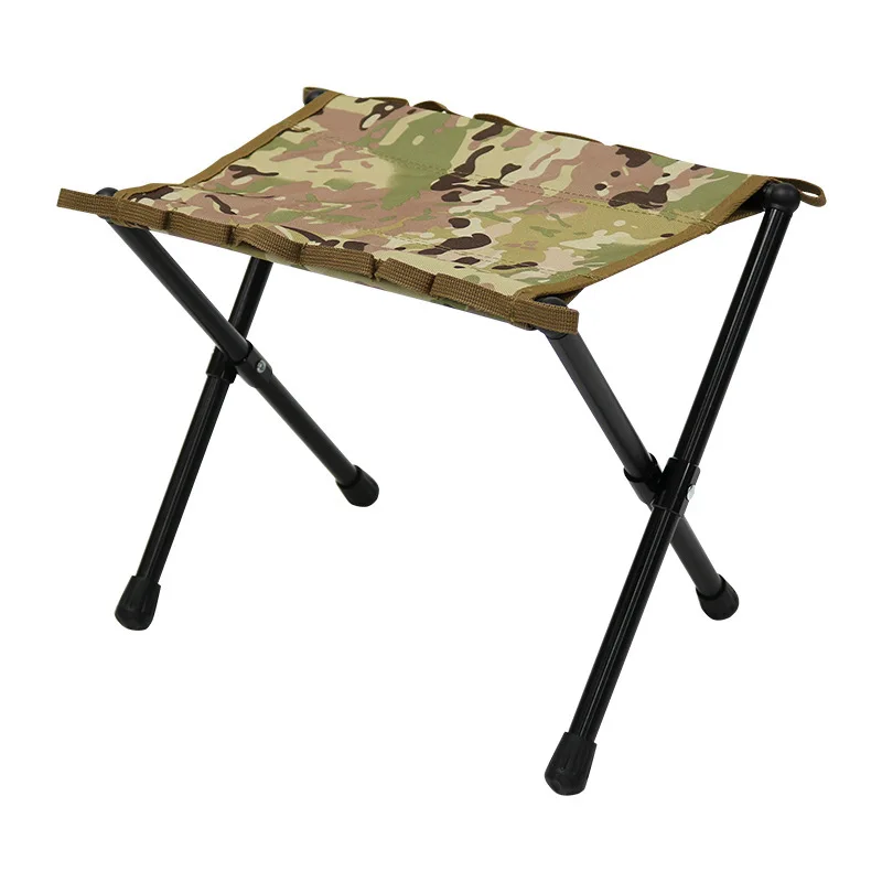 Outdoor Fishing Stool Portable Tactical Chair Lightweight Picnic Self-driving Mini Chair Camping Folding Stool