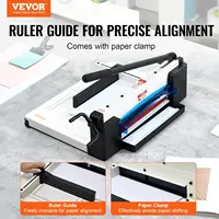 Heavy Duty Paper Cutter, 12" Industrial Commercial Guillotine Paper Cutter for A4 Paper, 400 Sheet Capacity 2