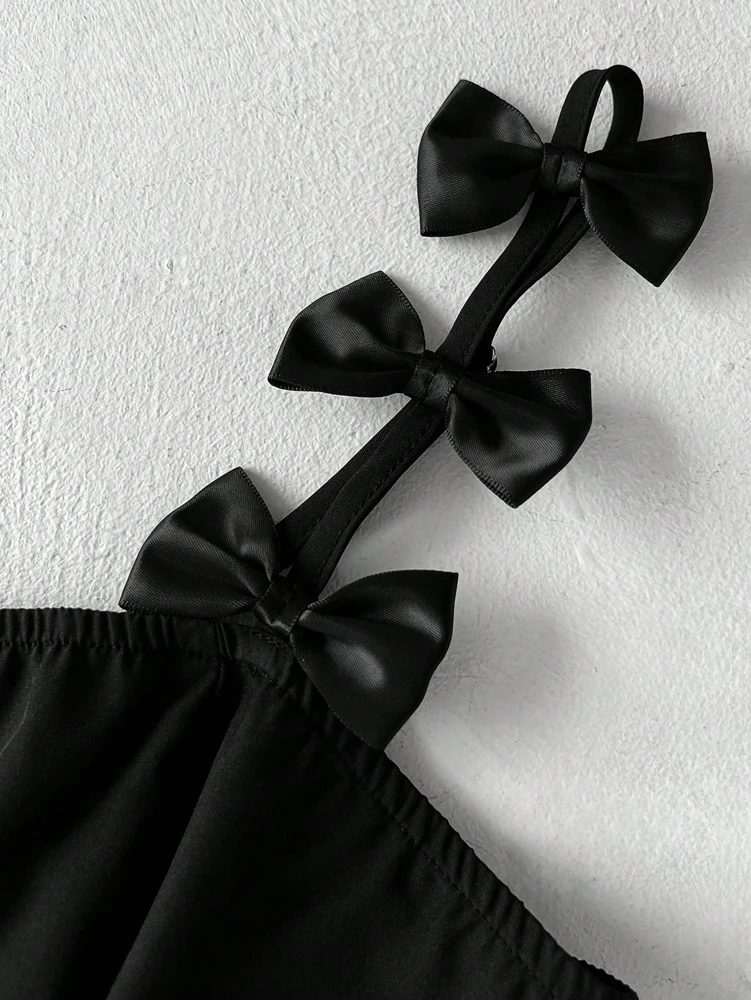 Plus Size Suspenders Sexy Bowknot Party Dinner Dresses Dresses Pure Color Casual Elegant Evening Party Party Dinner 6