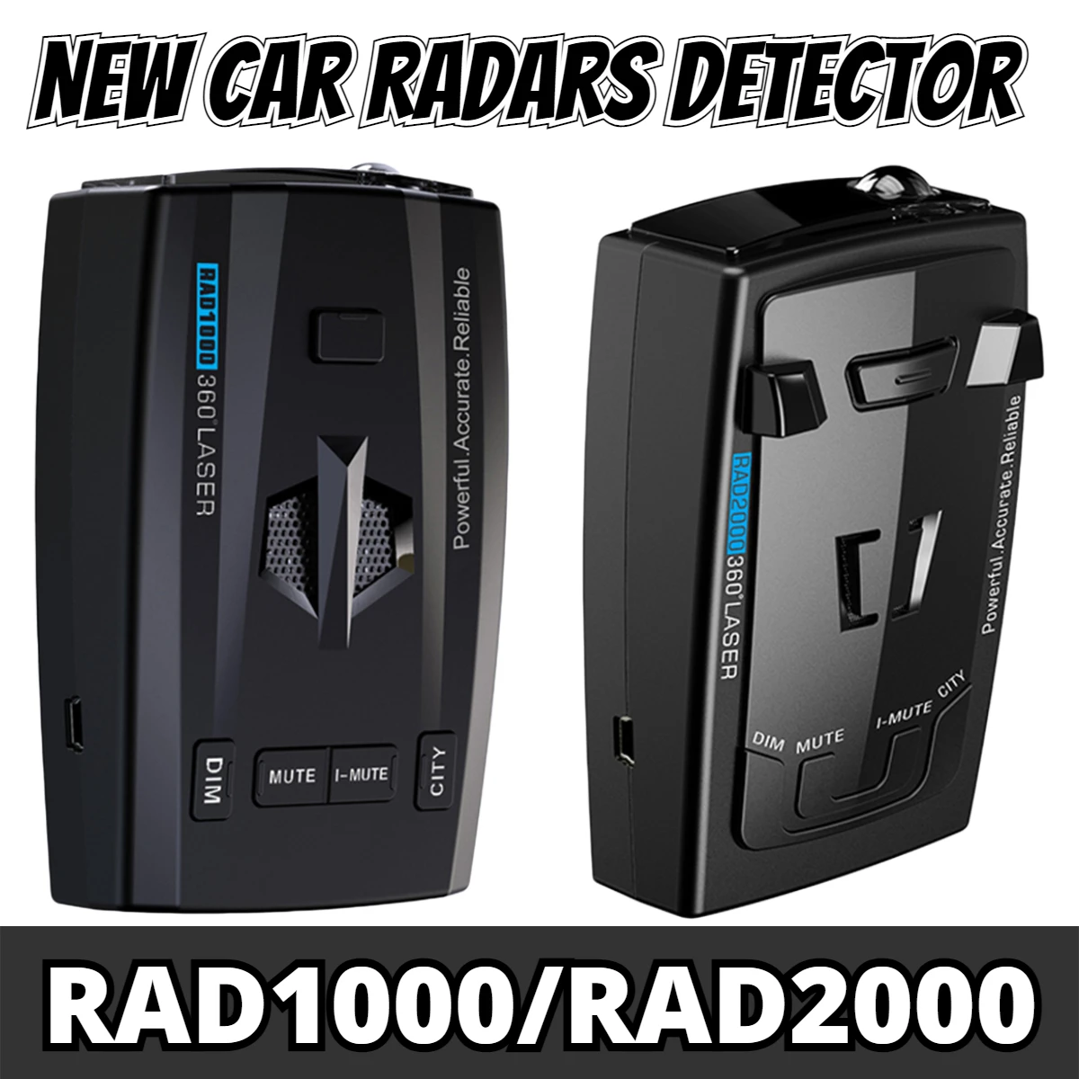 RAD10002000MultibandRadarSensitiveRadarSpeedControlDetector