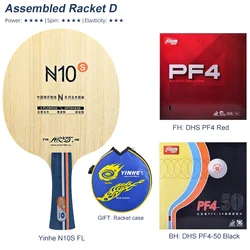 Yinhe Offensive Table Tennis Blade - Premium 5-Ply Wood Construction (Racket D)