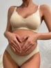 Wireless Maternity Bra Front Push Up to Prevent Sagging Seamless 3D Breathable Comfortable Nursing Bra 3