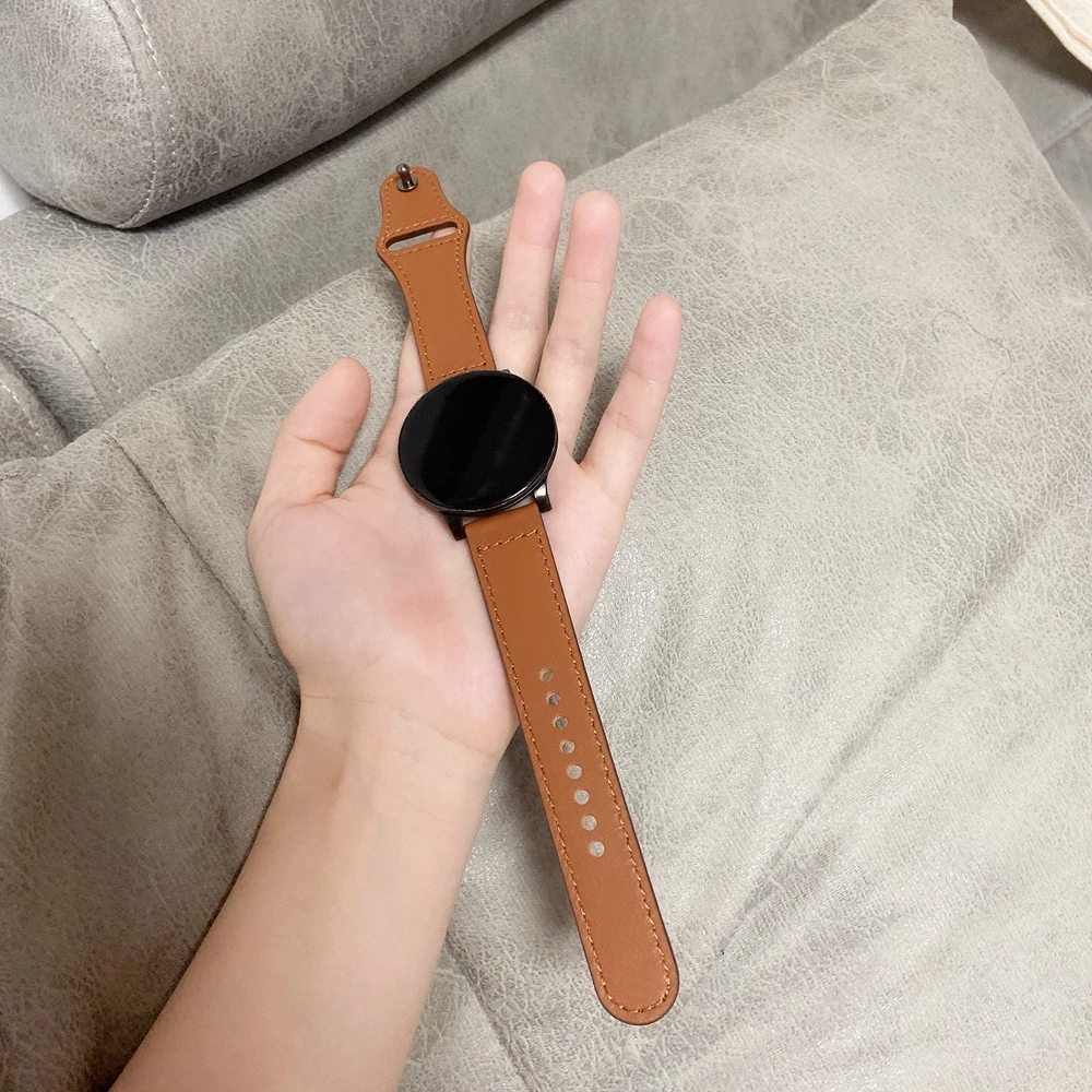 Premium Leather Watch Band - Elegant Strap