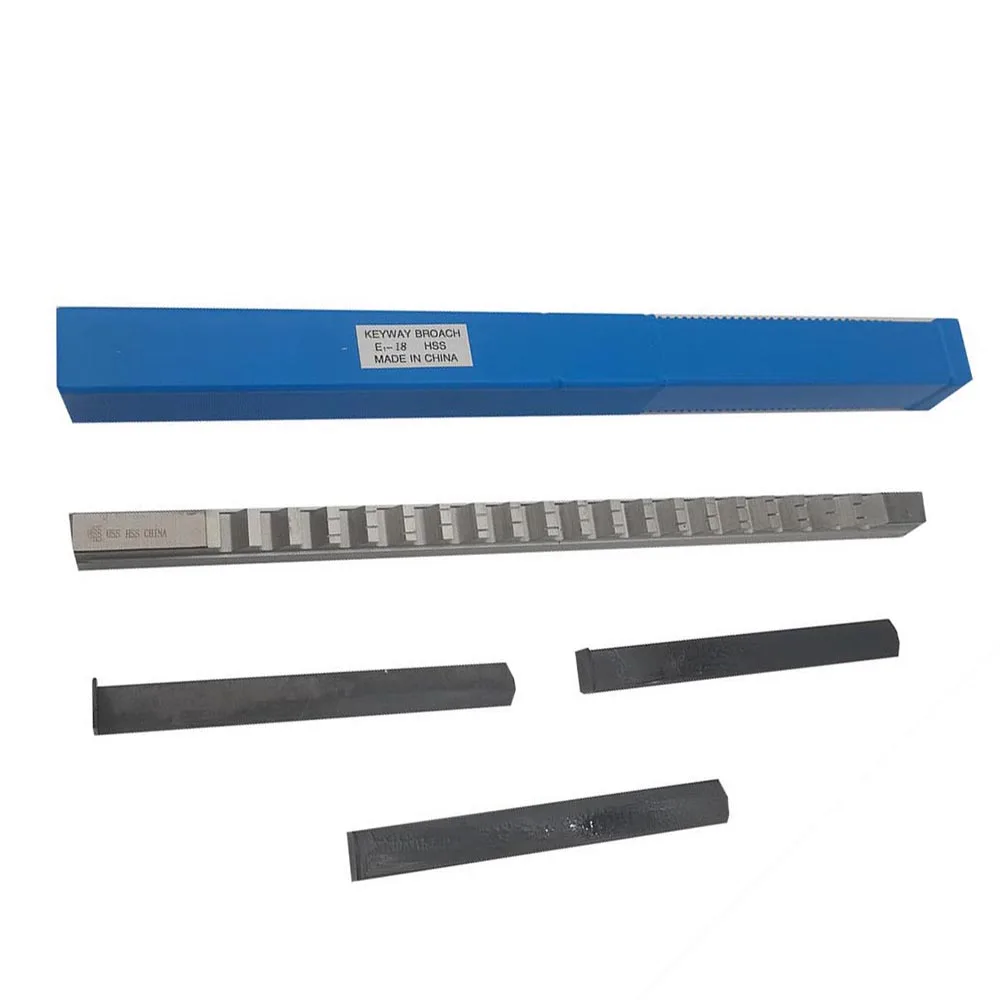 Push-Type Keyway Broach 18mm E Metric Size Broaches Broaching Tools for CNC Router Tool for CNC Router Metalworking