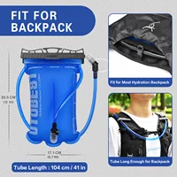 UTOBEST 1.5L 2L 3L Hydration Bladder BPA Free Water Storage Bag for Camping Hiking Backpacking 3