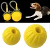 7/9cm Rubber Ball Dog Training Ball Fetch Bite Toy Indestructible Chew Play Fetch For Dog Interactive Pet Toys 2