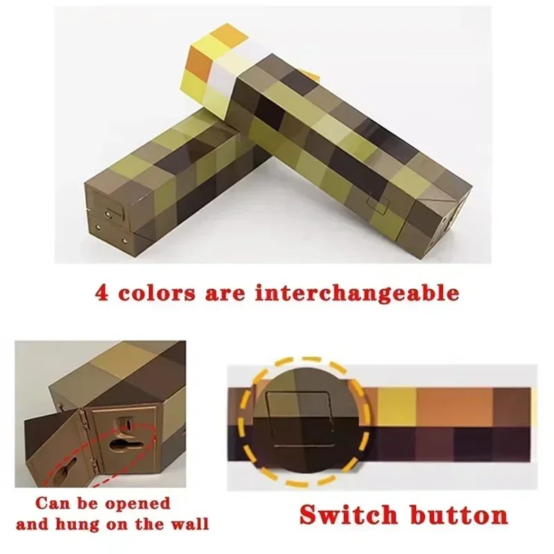 Tokasıyla asılan LED gece lambası