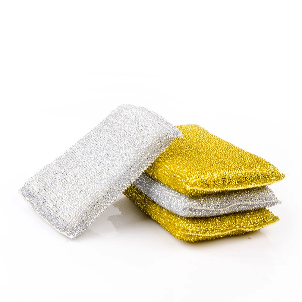 

Cleaning Sponge Dish Scrub Brush Household Scouring Pad Dishwashing Sponge Cleaning Pad Sponge Cloth For Home Kitchen