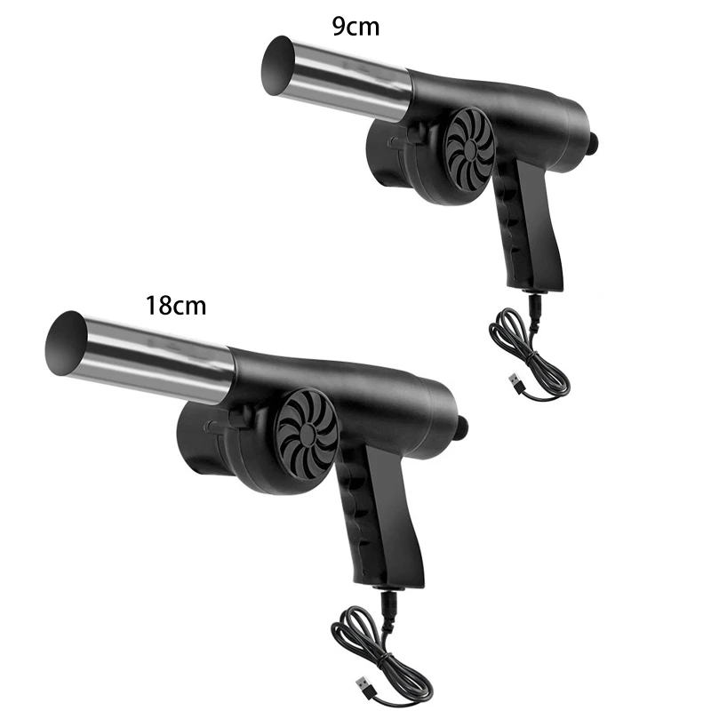 

Воздуходувка для барбекю, портативный легкий Электрический походный вентилятор для приготовления пищи, USB, 5 В