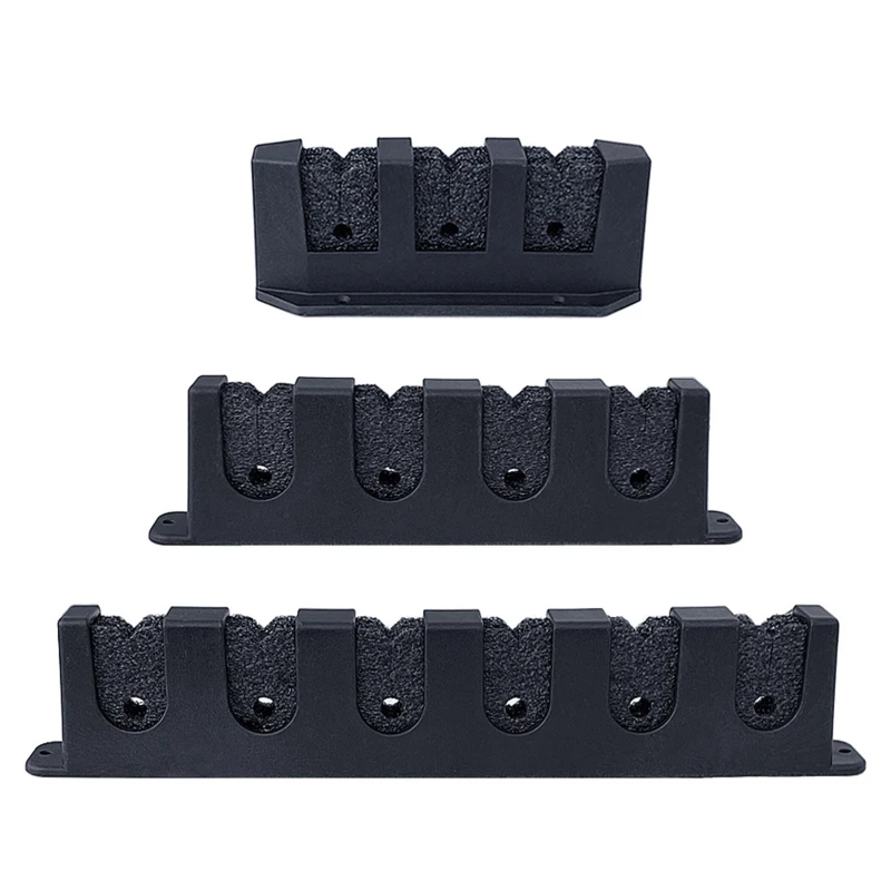 Portable Fishing Rod Rack Fishing Pole Storage Holder Wall Mount for Garage Carp Cabin Basement Holds 3/4/6 Rods M11 22 fishing rod holder fishing rod bracket fishing gear accessories