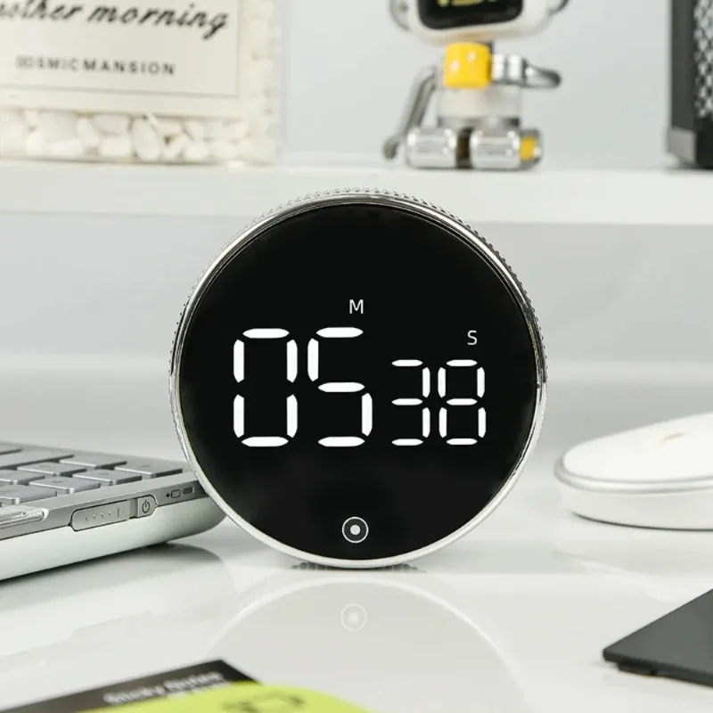 Magnetic Analog Kitchen Timer for Versatile Countdown Activities