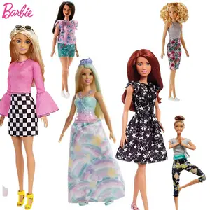 Genuine Original Mattel Barbie Dolls Sport Yoga Gymnastics Fashion 22  Joints Made To Move Boneca Brinquedos