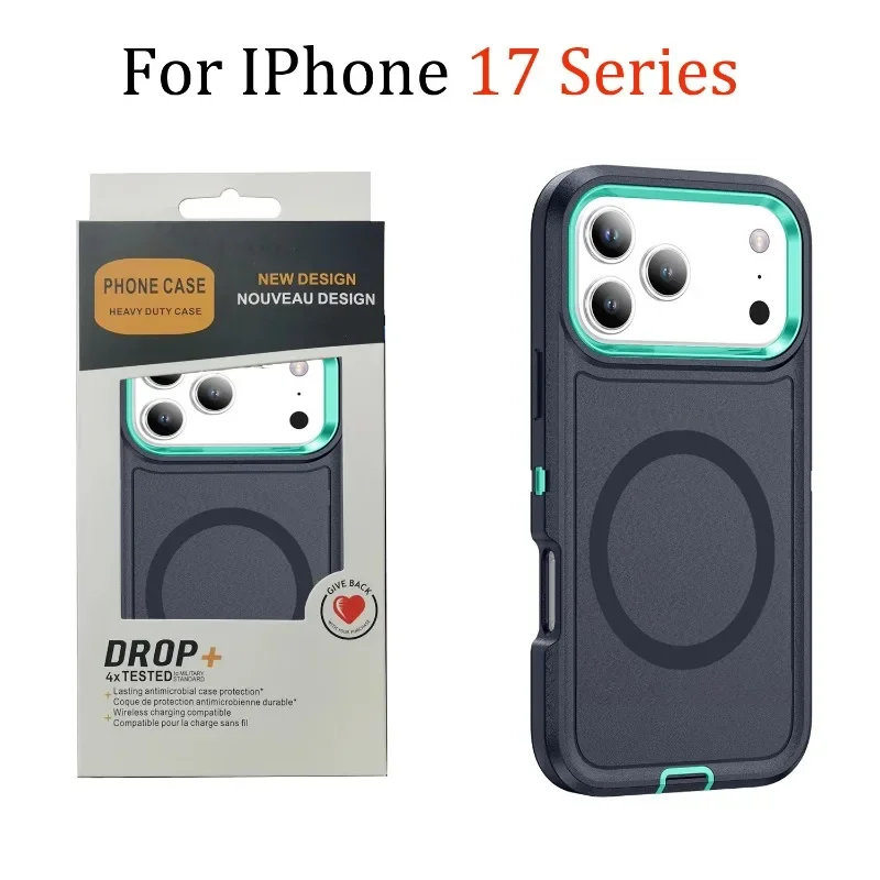 Ultimate ShockproofArmor Phone Case with Wireless Charging Compatibility