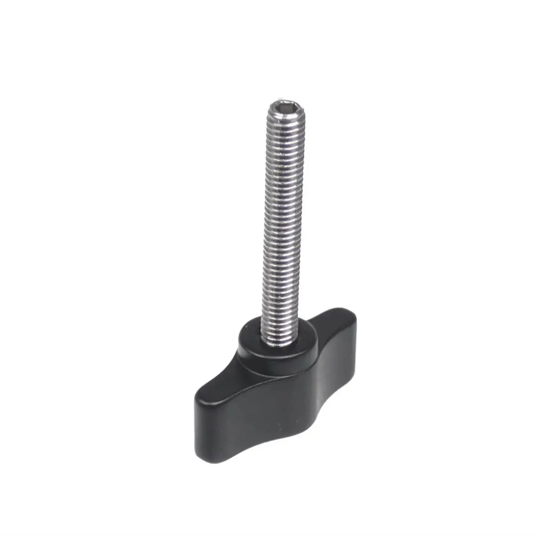 M5 M6 1/4 Thumb Screw Hand Knob Screw Adapter T-handle Wrench Clamp for Gopro Action Camera camera accessories screw mount adapter metal screw adapter