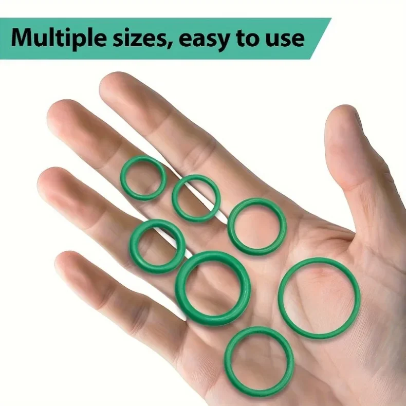 O-ring close up showing rubber quality