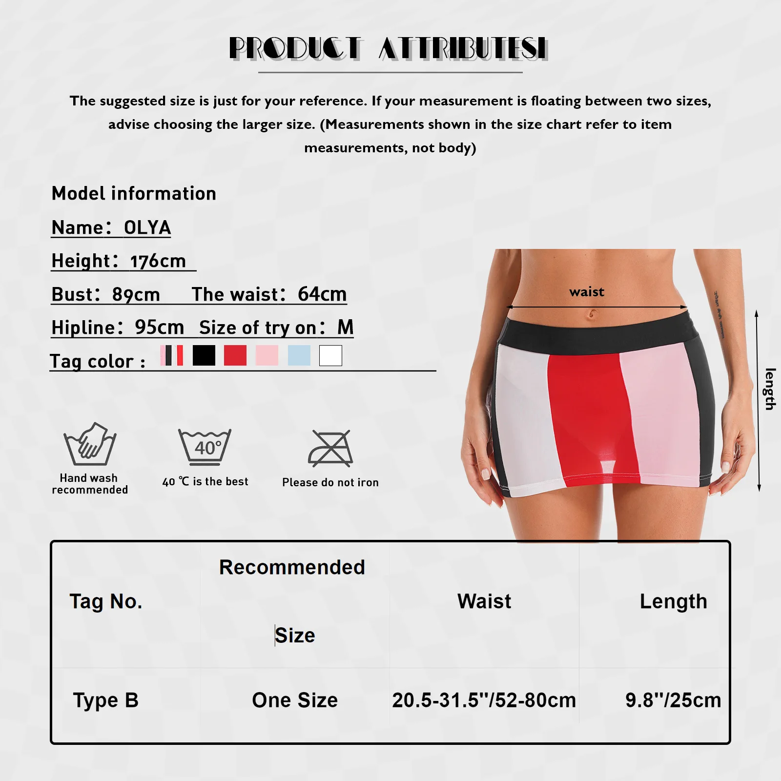 Minigonna Corta In Pelle Elasticizzata: Modello Aderente Trasparente Per Donna, Colori Rosso E Nero - 4
