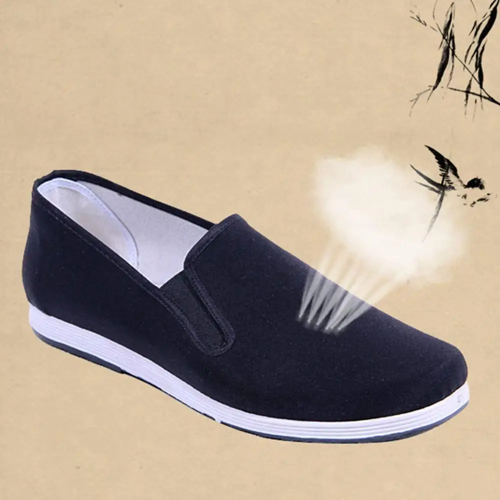 Chinese Traditional Kung Fu Shoes Wushu Shoes Chinese Kungfu Tai Chi Old Peking Martial Art Sneakers 35~44 martial arts shoes