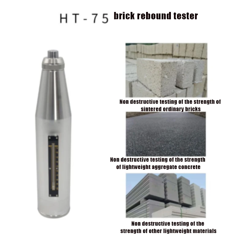 Mortar Concrete Brick Rebound Tester Mortar Digital Display Mechanical Tester Rebound Compressive Strength