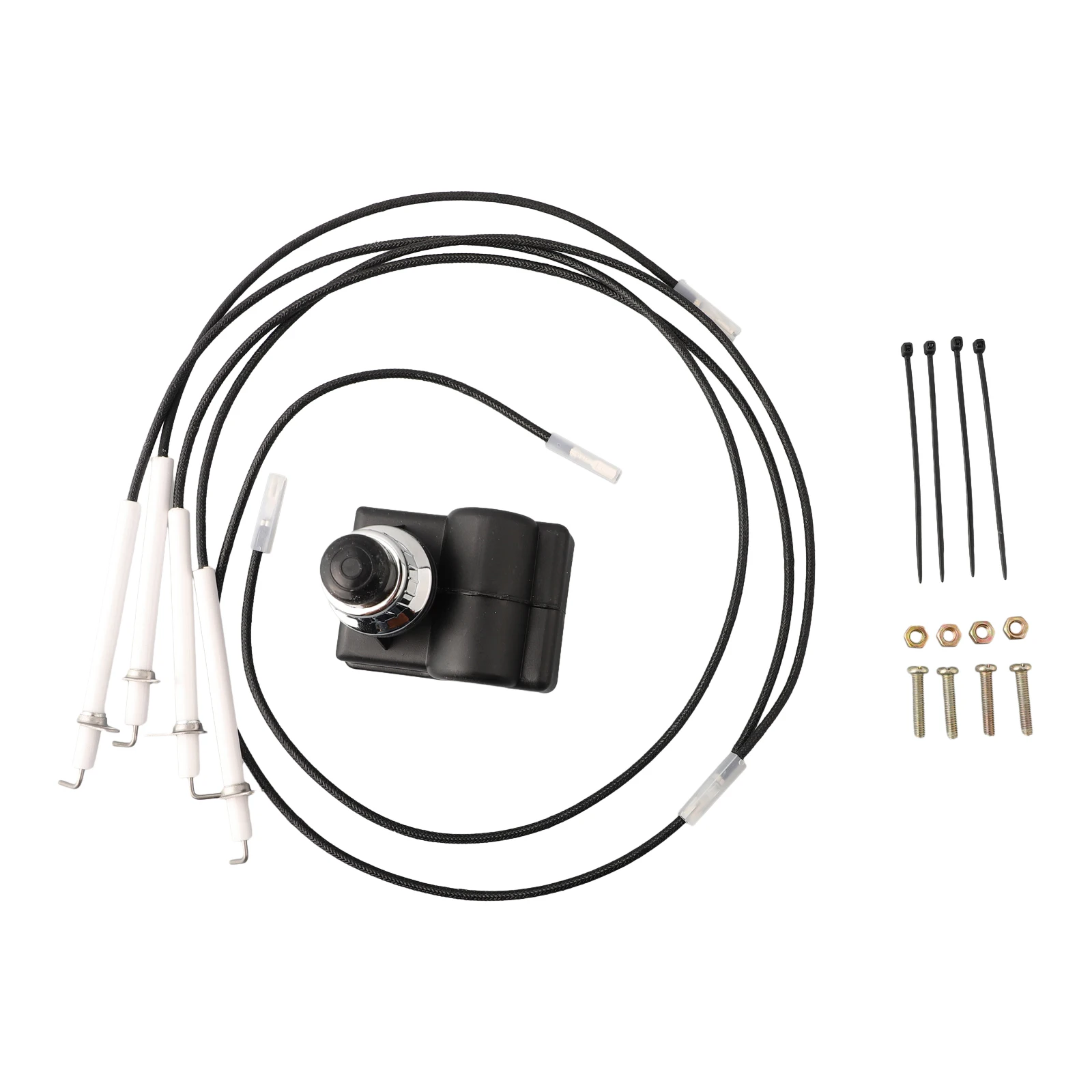 

Replacement Ignition Kit for Blackstone Grill AA Battery Powered Chromium Plated Ignition Cap Easy Installation