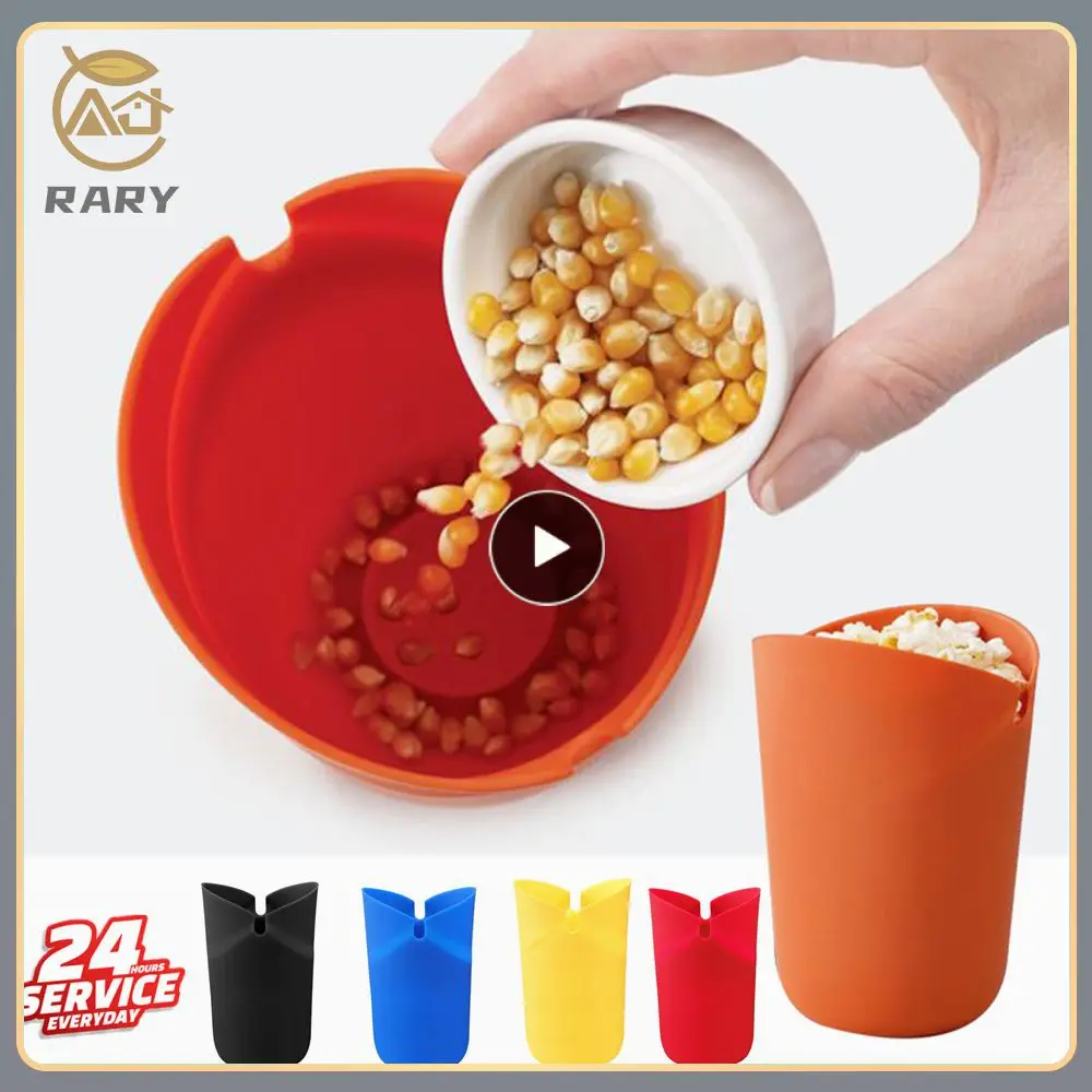 Microonde Popcorn Maker Pieghevole Food Grade Silicone Popcorn Secchio Scatola Facile Fai Da Te Fai Popcorn Secchio Ciotola Utensili Da Cucina Vendita