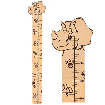 PVC Wall Growth Chart Adhesive Decor Decorative Decal Baby Height Measure Ruler Removable Wall Sticker for Kids Room 2