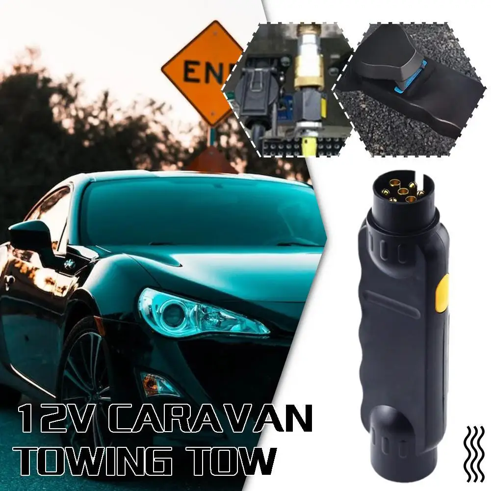 

1pcs Plug Socket Diagnostic Tools 12V Car Towing Tow Bar Light Wiring Tester Trailer Tester Car Towing Light Tester