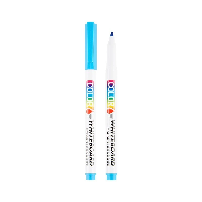 Marker Pens 12 Color Whiteboard Markers Pen Fine Tip Dry Erase Marker Pen Kids Graffiti Writing Drawing Office School Calendar Boards