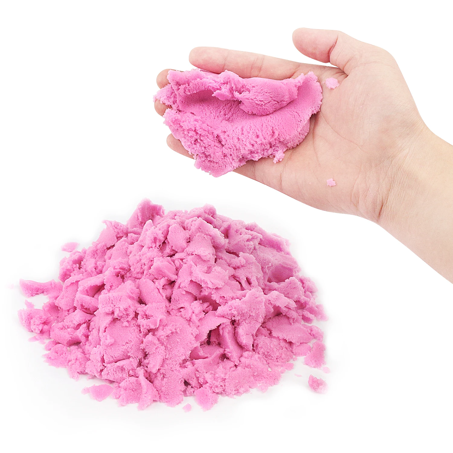 Children's toy amusement park oily space sand toy shaping power clay mud colored magic sand 5