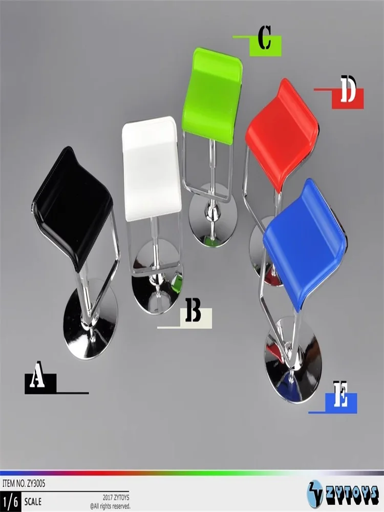 

ZYTOYS ZY3005 1/6 квадратный шарнирный стул для солдатиков, металлический материал, Игрушечная модель для 12-дюймовой экшн-фигурки